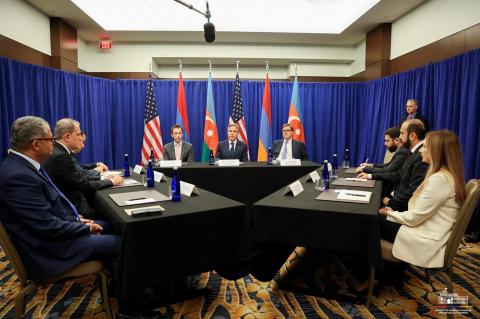 Les ministres arménien, azerbaïdjanais et américain des Affaires étrangères commencent leur réunion à Washington, DC