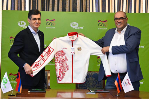 شركة Ucom تصبح الراعي الرئيسي للمنتخب الأرمني في دورة الألعاب الأولمبية الصيفية 2024