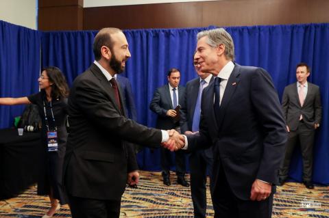 亚美尼亚外长重申了埃里温尽快与巴库签署和平条约的政治意愿