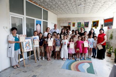 «Մալաթիա-Սեբաստիա» մանկական առողջության կենտրոնում կայացել է «Առողջ մանկություն» խորագրով նկարների ցուցահանդես