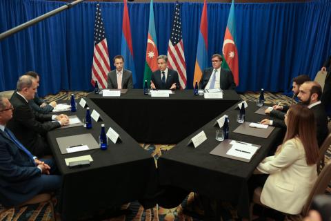 Госсекретарь США назвал встречу с министрами иностранных дел Армении и Азербайджана продуктивной