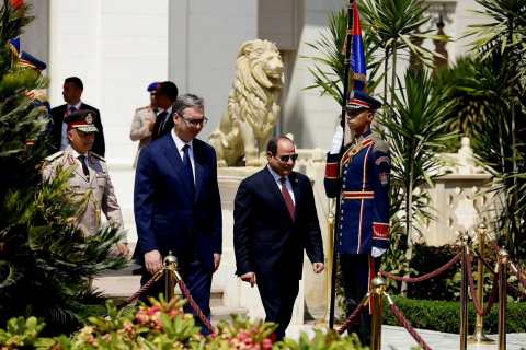 Сербия и Египет готовятся к проведению совместных военных учений. Александр Вучич