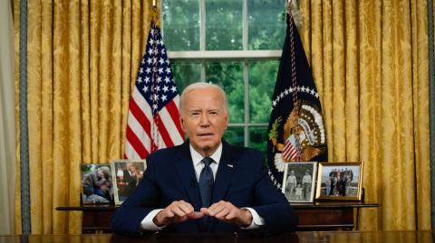 ‘Politics must never be a literal battlefield’ – Biden addresses nation after Trump assassination attempt