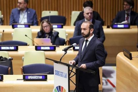 Bakan Mirzoyan, BM Sürdürülebilir Kalkınma Yüksek Düzeyli Siyasi Forumu'nun bakanlar oturumuna katılacak