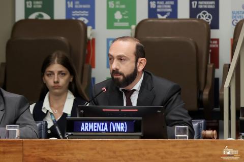 Ararat Mirzoyan: l'Arménie poursuit ses efforts en faveur de la paix