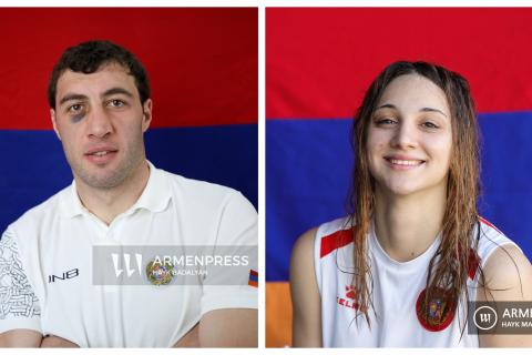 Давид Чалоян и Варсеник Манучарян будут знаменосцами Армении на церемонии открытия Парижа-2024