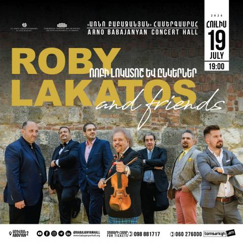 برگزاری کنسرت روُبی لاکاتَوش؛ نوازنده معروف ویولن به همراه گروه معروفش در ارمنستان