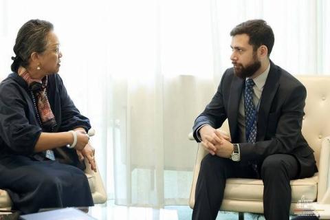 Armenian Deputy Foreign Minister and ESCAP Executive Secretary discuss the prospects of cooperation