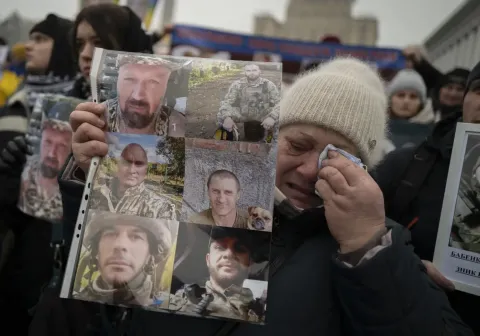 В Украине 42 000 человек официально числятся пропавшими без вести