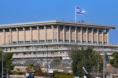 Knesset votes overwhelmingly against Palestinian statehood