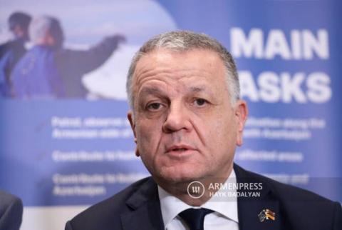 EU Ambassador Vassilis Maragos expresses his condolences to families of plane crash victims in Yeghvard