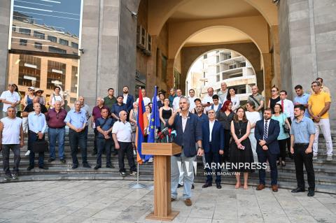 منصة القوى الديمقراطية الأرمينية ستشن حملة توقيعات وطنية فيما يتعلق بالاستفتاء على عضوية أرمينيا بالاتحاد الأوروبي