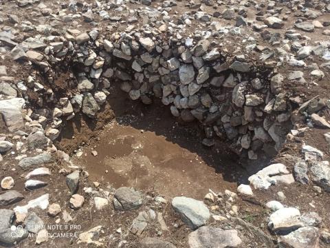 При археологических раскопках на городище “Артаниш-9” обнаружено захоронение, датируемое первой половиной III тысячелетия до нашей эры