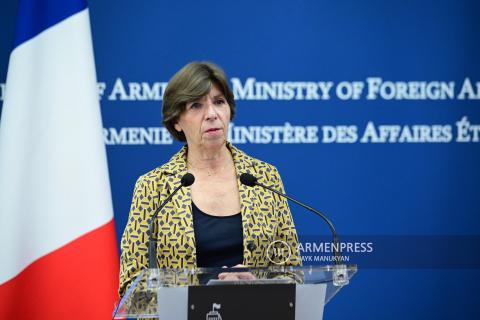 Catherine Colonna: « La France se tient aux côtés de l’Arménie »