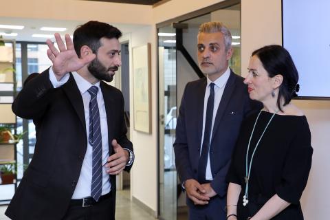 Министр образования, науки, культуры и спорта посетила Фонд кино Армении