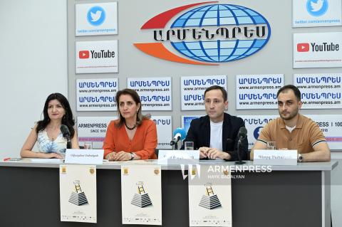 Conferencia de prensa sobre el 7º Festival Internacional de Cortometrajes de Ereván