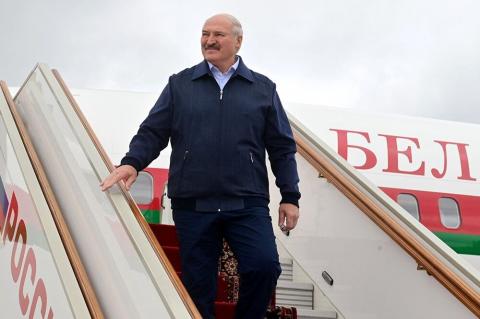 Le président Loukachenko s'est rendu en Russie pour une visite de travail