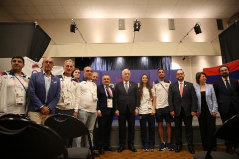 В Париже в рамках Олимпиады-2024 состоялось открытие “Дома Армении”