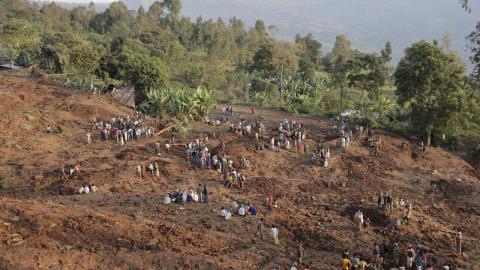 Le bilan du glissement de terrain en Ethiopie est désormais de 257 morts et pourrait atteindre les 500 tués