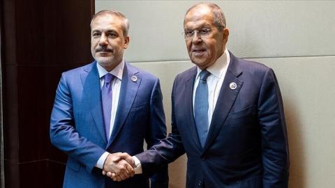 Lavrov a rencontré son homologue turc