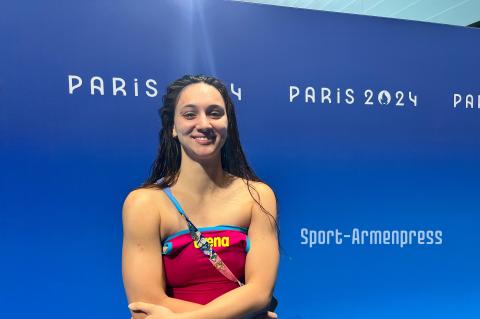 JO 2024 : La nageuse Varsenik  Manoutcharian est satisfaite de sa performance aux Jeux Olympiques