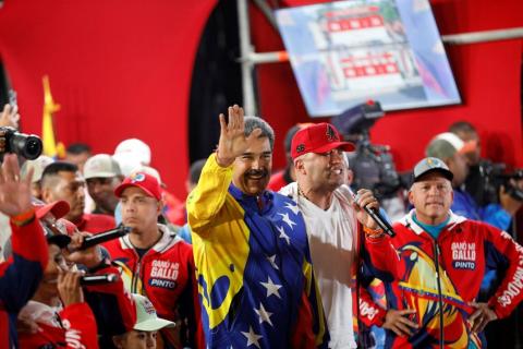 Venezuela’s Maduro wins third term, electoral authority says