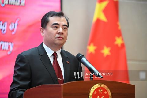 الصين مستعدة لتعميق التعاون مع أرمينيا في كافة المجالات بما في ذلك الأمن-القائم بأعمال السفارة الصينية في أرمينيا تشين مين-