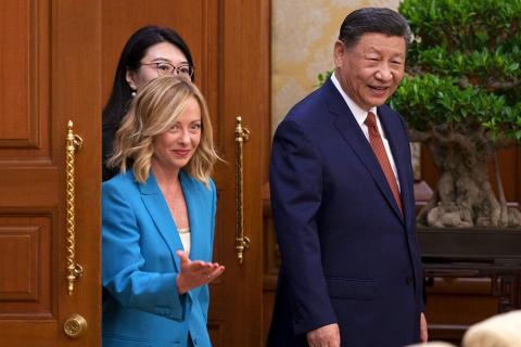 Giorgia Meloni s’engage à relancer la coopération avec la Chine