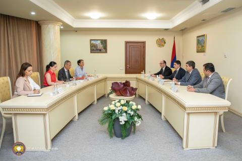 Председатель СК Армении и глава армянской делегации МККК обсудили проблемы незаконно удерживаемых в Азербайджане пленных