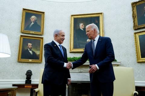 Байден обсудил с Нетаньяху “военные развертывания” США для оказания поддержки Израилю