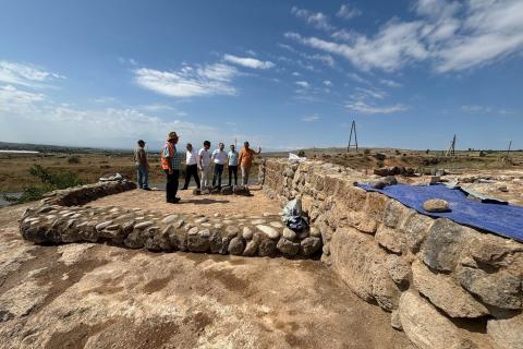 ԿԳՄՍ փոխնախարարն այցելել է Արագածոտնի մարզի վերականգնվող հուշարձաններ