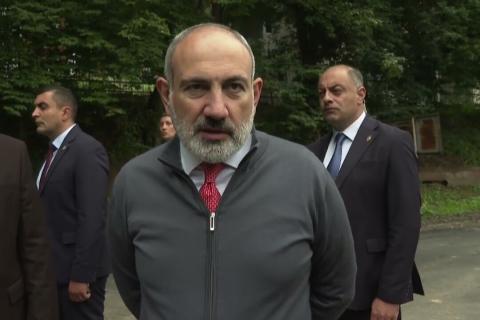 Primer Ministro visitó las obras de la carretera que conduce al sanatorio "Montañosa Armenia"