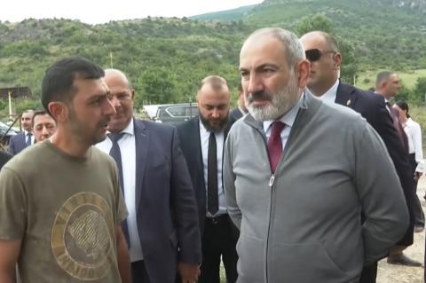 Le Premier ministre a pris connaissance des travaux de réparation de l'autoroute Yenokavan-Karmirgyugh