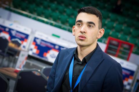 Hayk Martirosyan obtuvo medalla de bronce en la competencia mundial de ajedrez relámpago por equipos