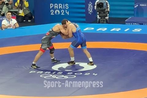 Paris Olympics: Armenia’s Amoyan advances to Greco-Roman wrestling semifinals