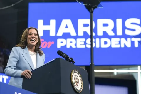 Камала Харрис официально стала кандидатом в президенты от Демократической партии США