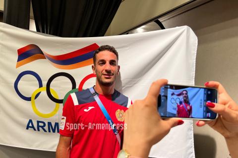 Atleta Yervand Mkrtchyan promete llegar a mejores resultados que los registrados en los Juegos Olímpicos