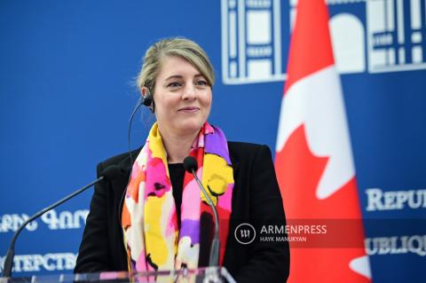 Canada will continue to press Azerbaijan to engage in good faith with Armenia, reaffirms Foreign Minister Mélanie Joly