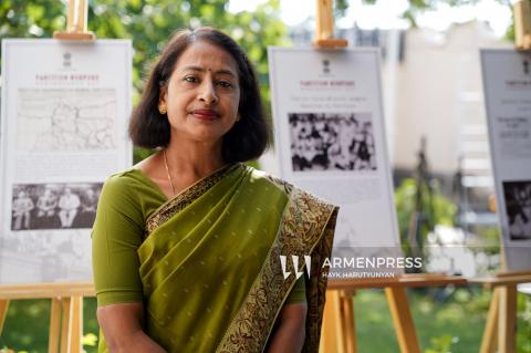 Embajadora de la India: “El objetivo de la exposición ‘Horrores de la división de la India’ es honrar a las víctimas de la lucha por la independencia”