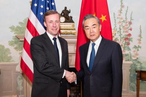 Top US, China officials meet in Beijing