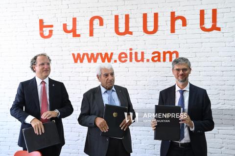 Opening ceremony of Armenian-Italian Institute