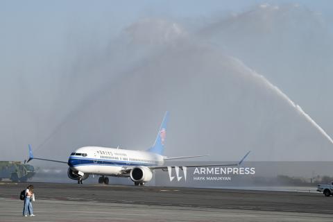 First direct flight between China and Armenia marks new chapter in relations - Chen Ming