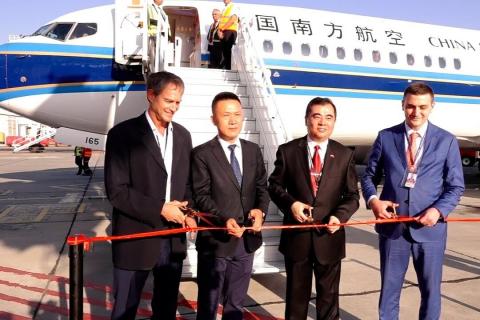 First direct China-Armenia flight takes off