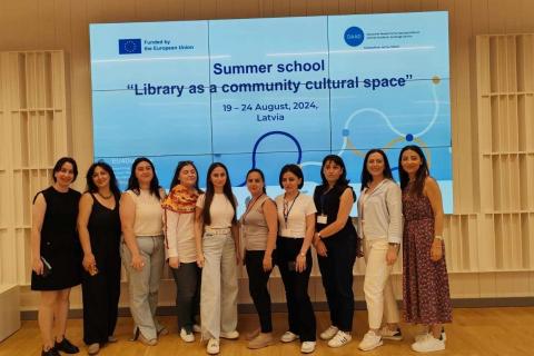 Ministerio de Educación, Ciencia, Cultura y Deportes presentó los programas de verano implementados en la biblioteca regional de Shirak