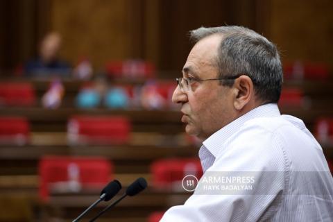 Alianza Armenia presentará un proyecto para crear una comisión de investigación sobre los derechos socioeconómicos del pueblo de Nagorno Karabaj