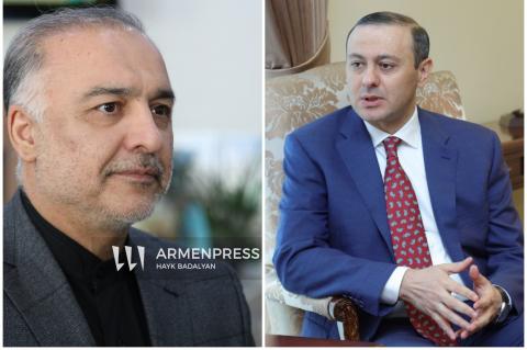 دبیر شورای امنیت ارمنستان در راستای دیداری با سفیر ایران: «هیچ قدرتی قادر به تخریب و قطع پیوند ارمنستان و ایران نیست.»