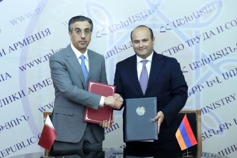 Հայաստանն ու Կատարը համաձայնագիր են ստորագրել, որով կանոնակարգվելու է Կատարում աշխատող ՀՀ քաղաքացիների գործունեությունը