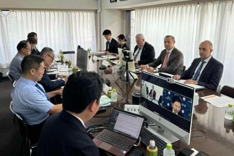 Secretario del Consejo de Seguridad de Armenia presentó el proyecto "Encrucijada de paz" en Japón