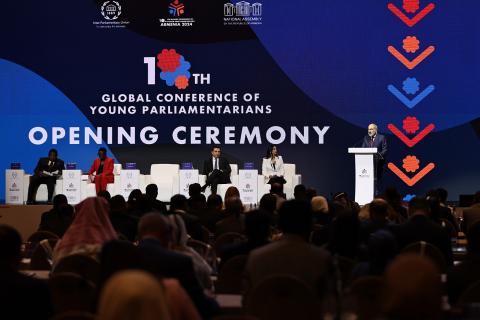 Tenth Inter-Parliamentary Union Global Conference of Young Parliamentarians opens in Yerevan