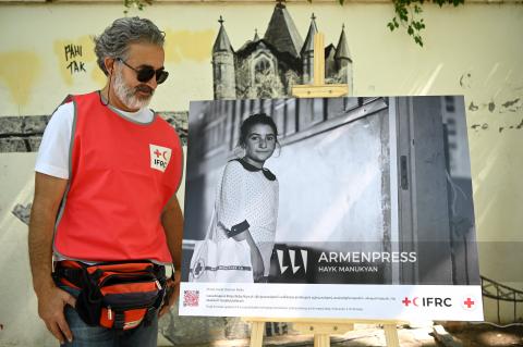 Photo exhibition by Armenian Red Cross Society Volunteers and Milan Humanitarian Photography Academy founder Ibrahim Malla